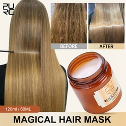 PURC Magical Hair Mask Treatments Keratin Hair Straightening Morocco Argan Oil 5 Seconds Repairs Frizzy Dry Hair Care