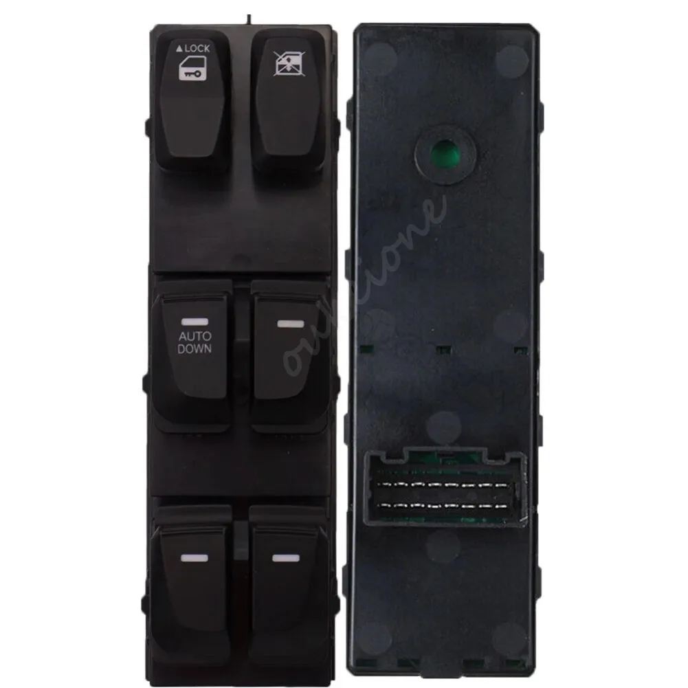 93570-2S150 لشركة هيونداي توكسون ix35 2010-2015 الجبهة اليسرى ماستر سائق الجانب الطاقة الكهربائية نافذة التبديل رافع زر التحكم #4