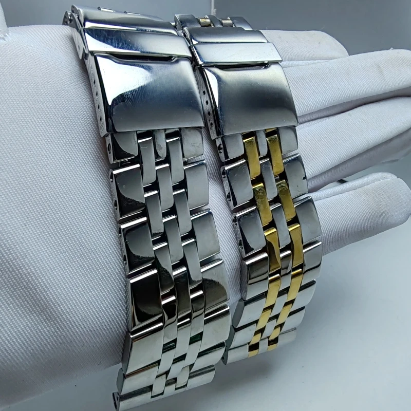 Solid Stainless Steel Watchband Bracelet For Breitling Strap 18mm 20mm 22mm 24mm Watchband for AVENGER NAVILIMER SUPEROCEAN Belt