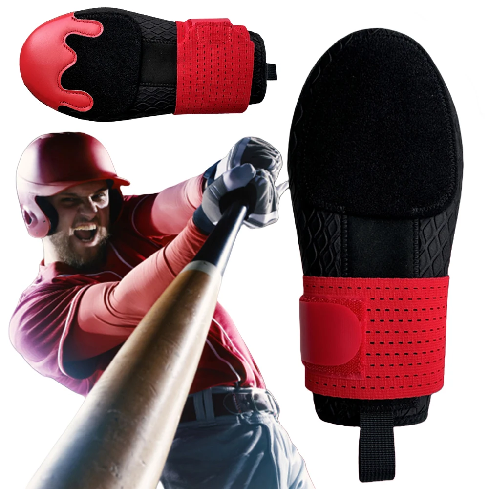 Baseball Sliding Mitt Protect Fingers Softball Sliding Glove Adjustable Softball Protective Glove for Youth Adult