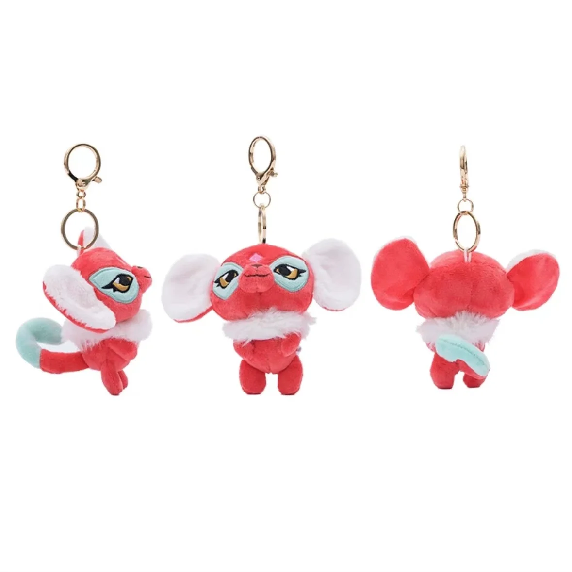 Keychain TEAMFIGHT TACTICS Plush Blind box QIQI GUARDIAN FUWA FEATHERKNIGHT MONARCHHUSHTAIL Genuine Original Packaging Brand New view 3