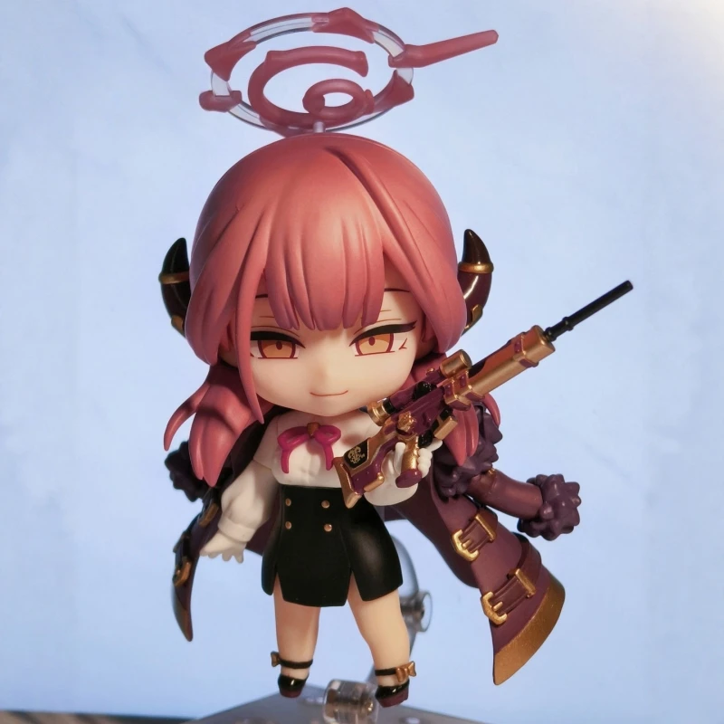 Figurine Rikuhachima Aru de 10cm, périphérie de jeu animé, Version Q, modèle d'action, ornements en boîte, poupée Kawaii, cadeau