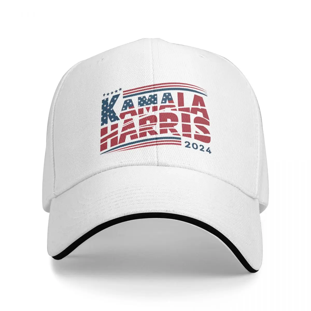 Kamala Harris President Campaign Baseball Caps Fashion Joe Biden Sandwich Cap Unisex Style Polyester Headwear Sport