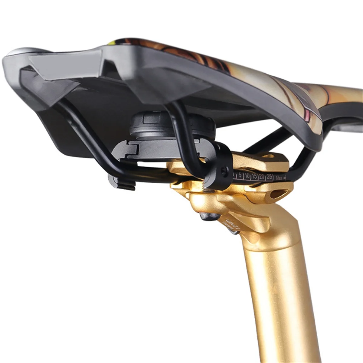 A26P Bike Mount Hidden Bracket for Airtag Under the Seat, Bicycle GPS Tracker Holder, Waterproof Bicycle Saddle Holder