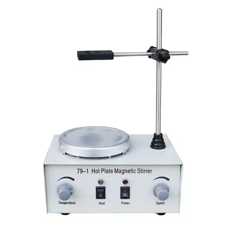 79-1 Heating Magnetic Stirrer Laboratory Heating Dual Control Stirrer Stirring 250W 1000Ml Hot Plate Stirrer 110/220V