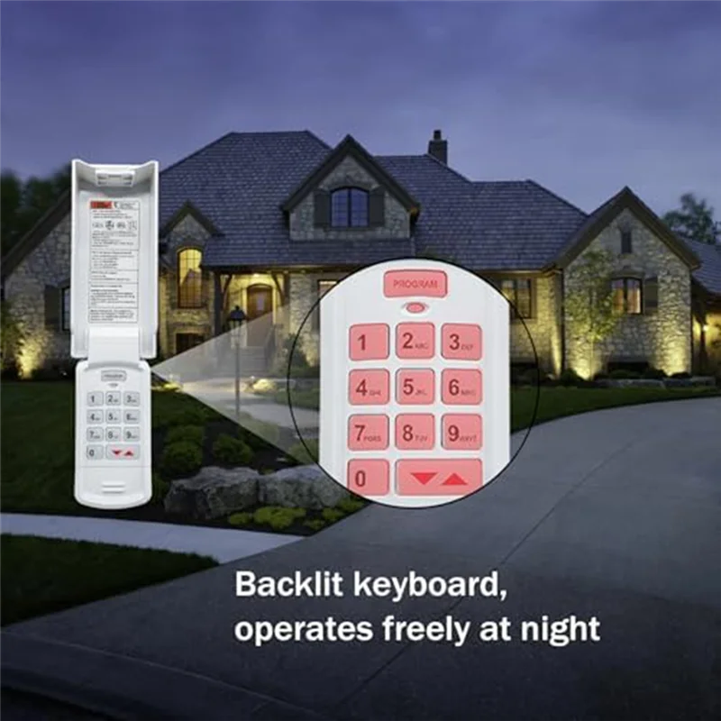 

2 Pack G3T-R GK-R Keypad Garage Door Remote 3-Button Garage Door Remote Compatible Since 1995 315/390 MHZ, Replacement For G3T-R