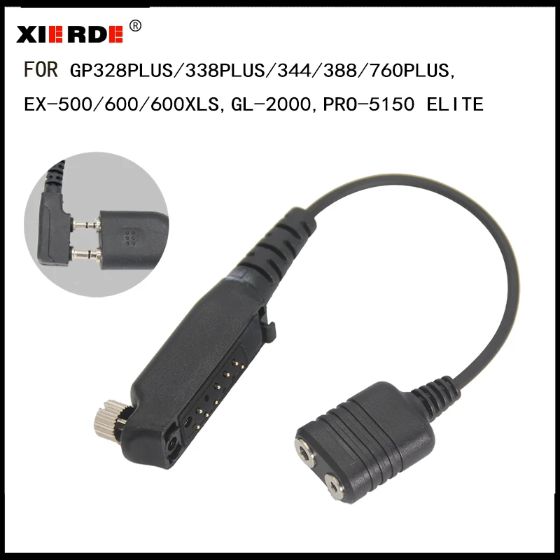 

Adapter for SEPURA stp8000 to K type headset baofeng K 2PIN headset , for stp8000 STP8030 STP8035 STP8038 STP8040 STP8080 radio
