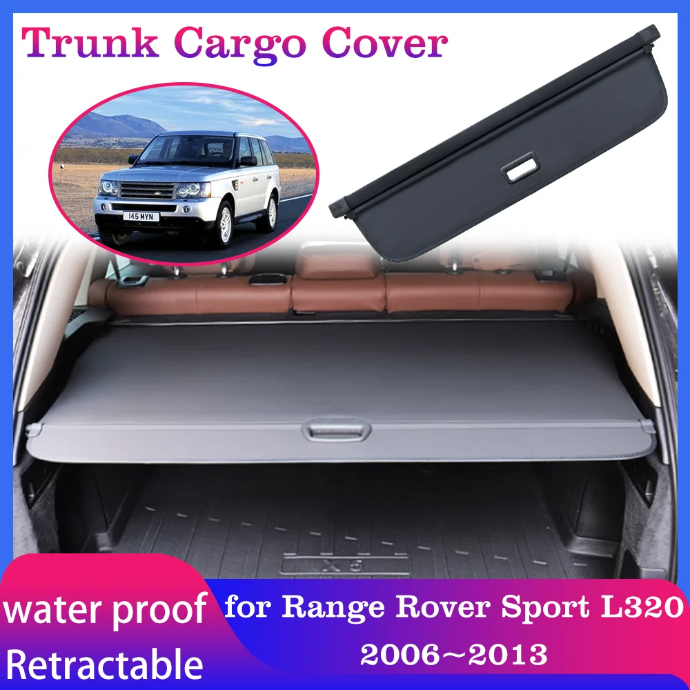 

Car Trunk Cargo Cover for Range Rover Sport L320 2006~2013 Storage Luggage Mat Curtain Tray Security Shielding Shade Accessorie