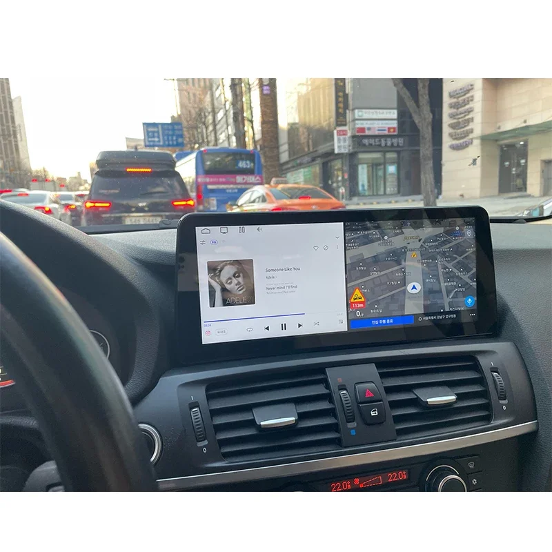 8core Android Head Unit Car Audio Stereo With CarPlay X3 F25 X4 F26 2011-2018 Car GPS Navigation Radio