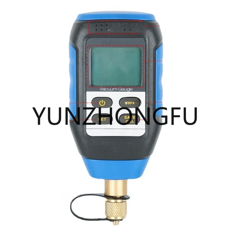 

VMV-1 Digital Vacuum Gauge Portable High Precision Digital Display Combined Pressure and Vacuum Electronic Vacuum Absolute Gauge