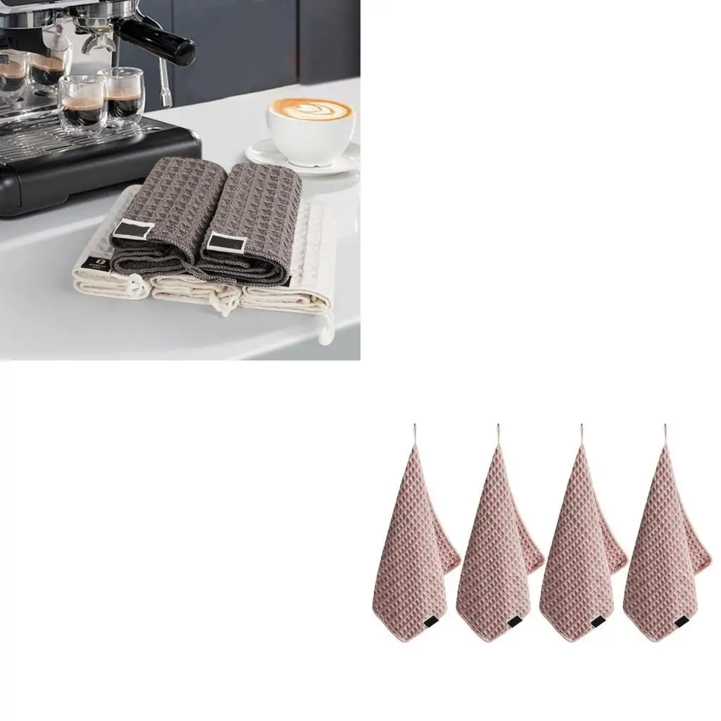 

E7ca -плетение кухонные полотенца очистить ткань мягкая для домашней кофейни