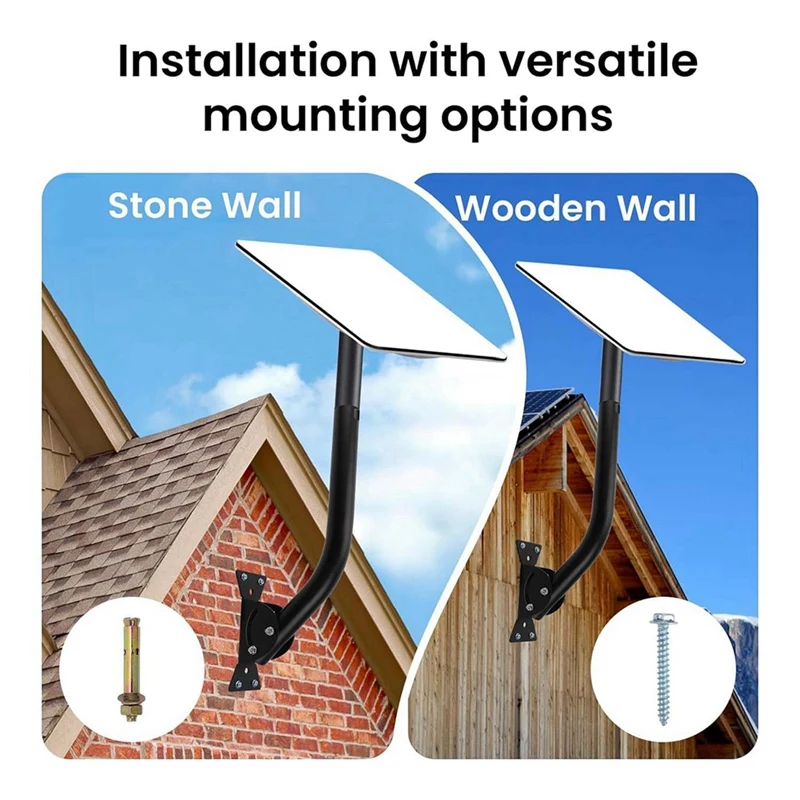 Mounting Kit For Starlink V2 Long Wall Mount And Pole Mount For Starlink Internet Kit Satellite