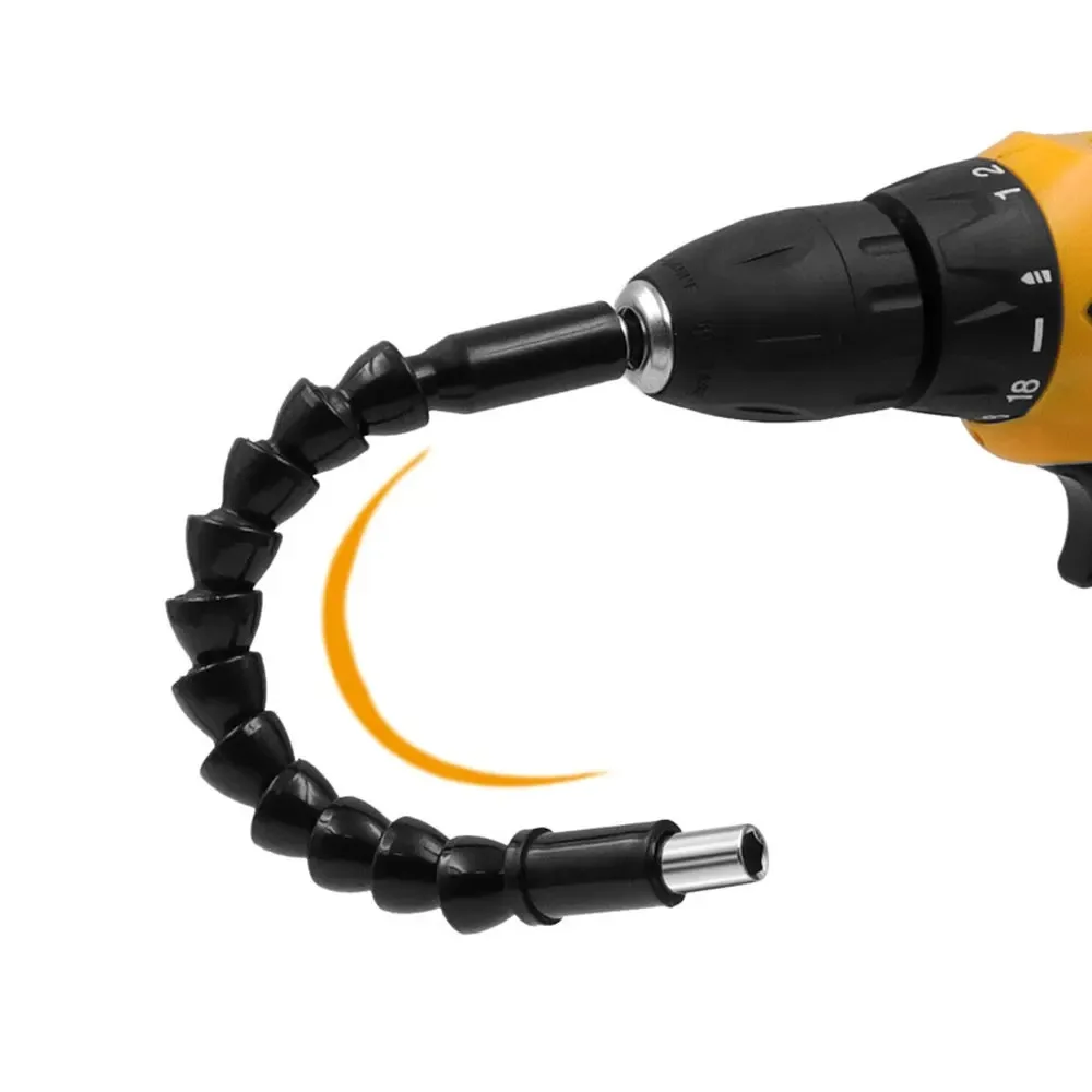 Flexible Hex Shaft Drill Bits 295mm Extension Bit Holder with Magnetic Connect Drive Shaft Electric Drill Power Tool Accessorie