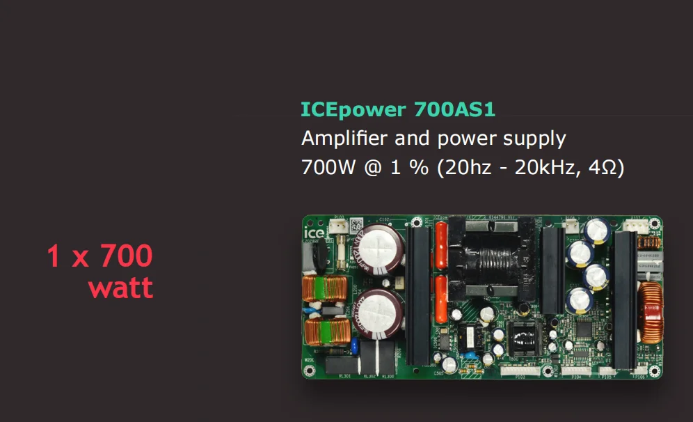 Original For Danish ICEPOWER700AS1 power amplifier module HIFI board 700AS1