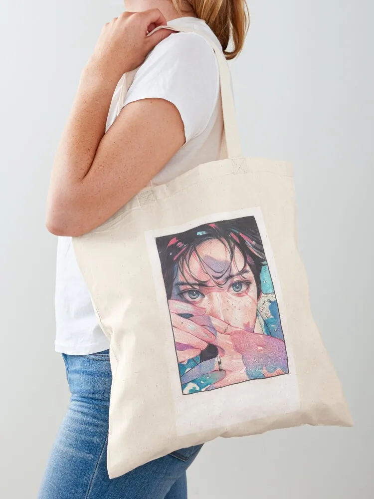 

Jaehyun Poetic Beauty Tote Bag Women's tote bag shopping trolley bag great Women's beach bags