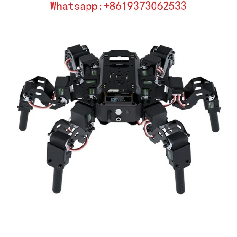 

Бионический гексапод-робот HexArth 18-DOF с открытым исходным кодом для ESP32, поддерживает векторное управление движением, контроль положения, угла и вращения.