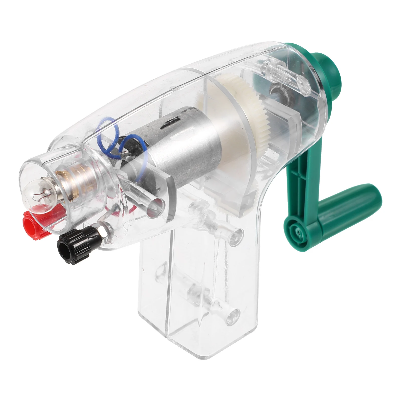 

Hand Generator Crank Power Education Science Kit Experimental Portable Primary School