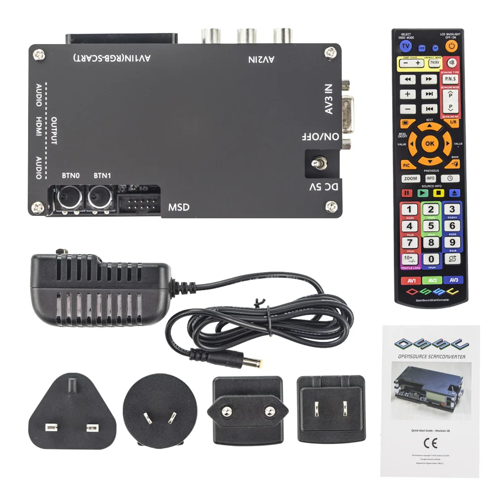 

Конвертер HDMI REMANK V2.0 с открытым исходным кодом, адаптер для PS2, Saturn, Nintendo 64, аксессуары для ретро-игровых консолей