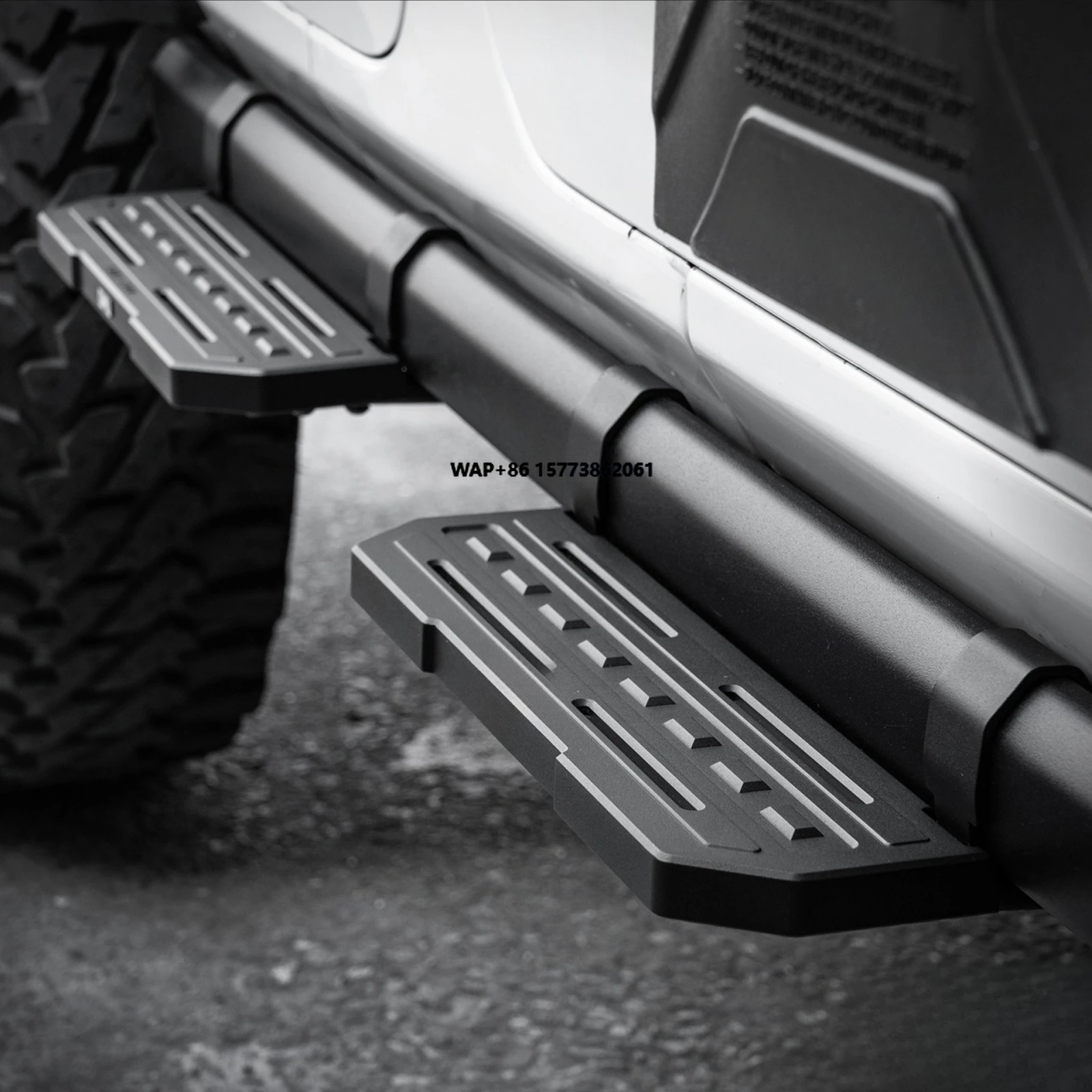 

Running Board for Jp Wrangler JL 2018- Accessories Aluminum Side Step Bar for Nerf Bar