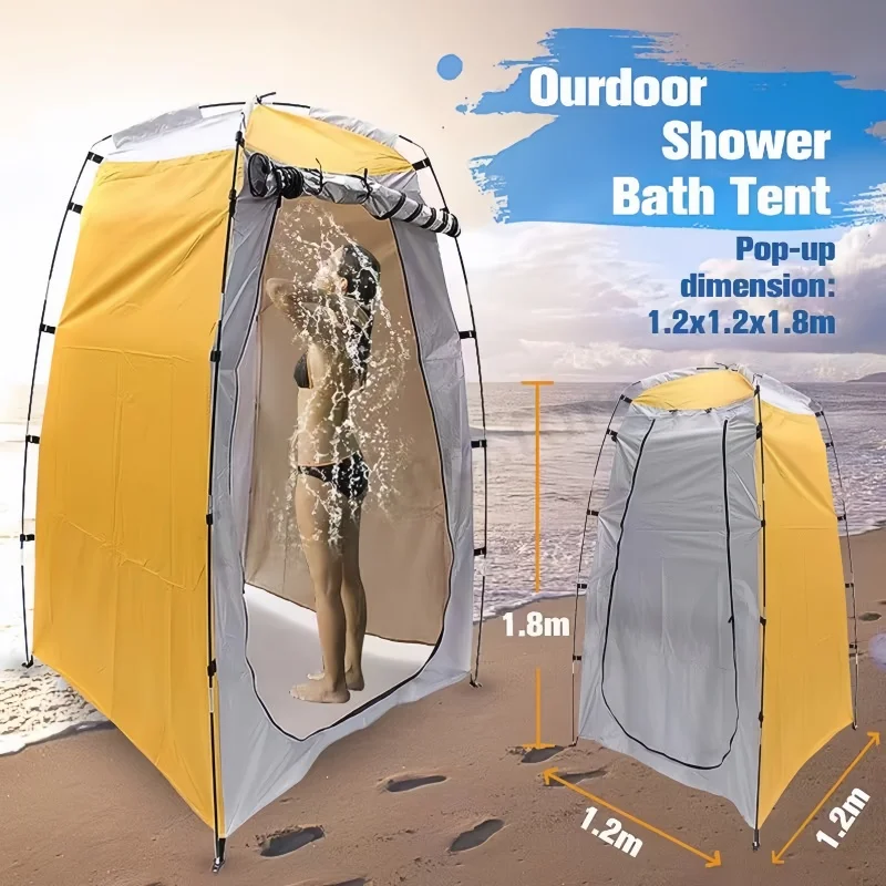 Outdoor Fishing Shade Tent Outdoor Portable Changing Room Waterproof UV Protection