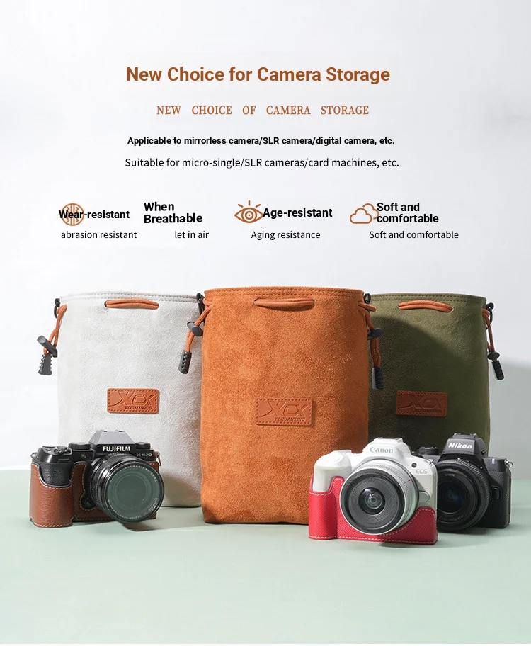 Camera Bag Suitable for Sony ZV-E10, Canon R50, Fujifilm XT3
