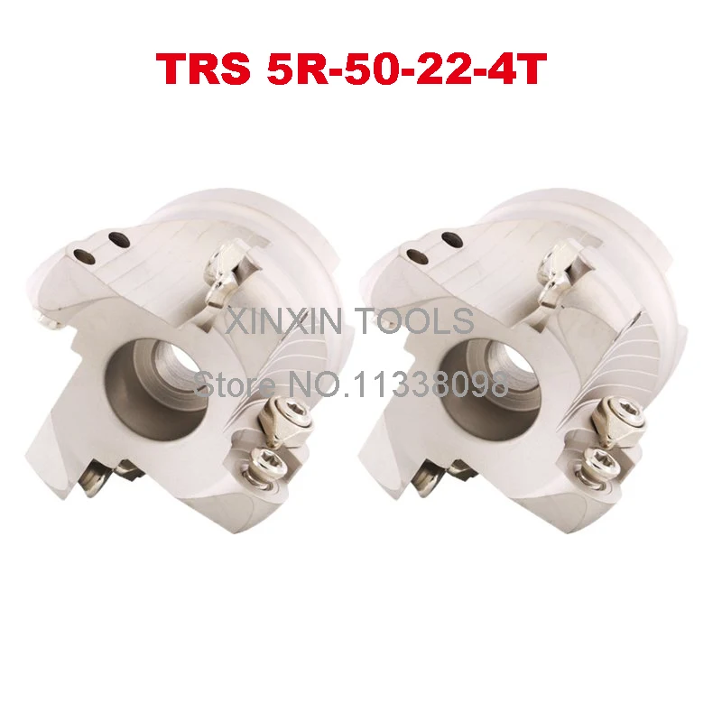 

TRS 5R-50-22-4T Face End Milling Cutter Indexable Flat Roughing Cutting ,CNC Milling Cutter