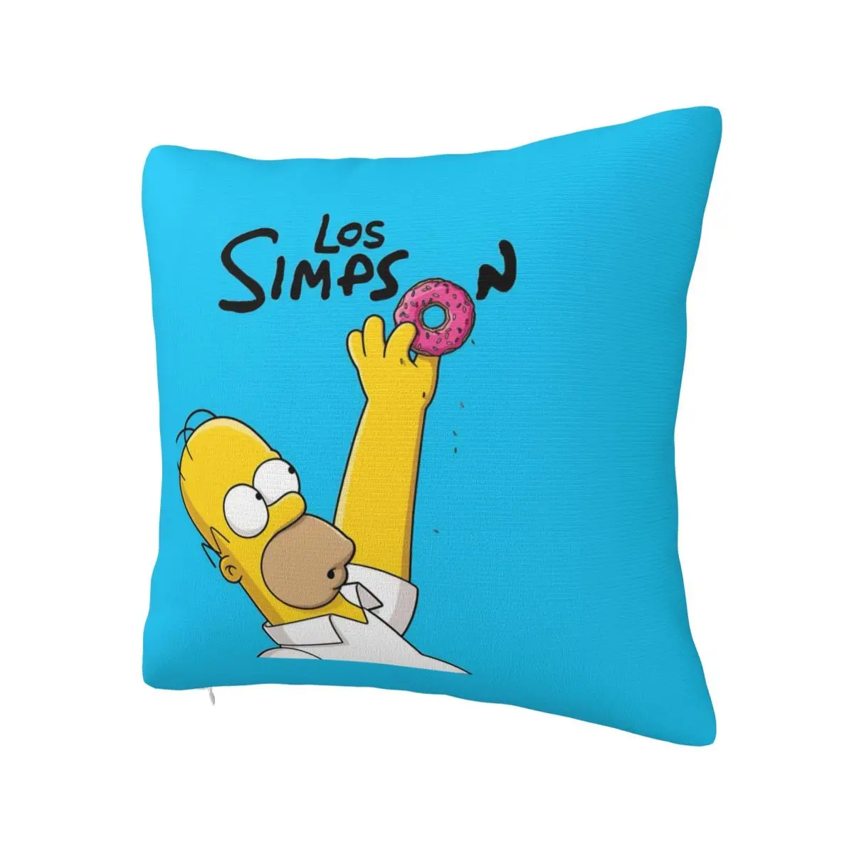 The Simpsons Cartoon Pillowcase Double-sided Printing Polyester Cushion Cover Decor Pillow Case Cover Chair Zipper 45*45cm