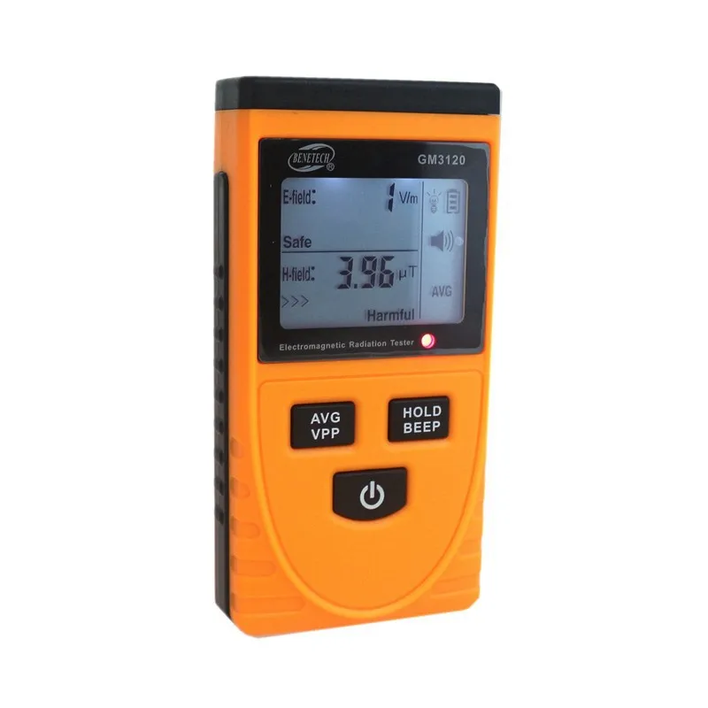

Portable Geiger Counter Electric Field Emission Magnetic Field Tester Electromagnetic Radiation Tester EMF Meter