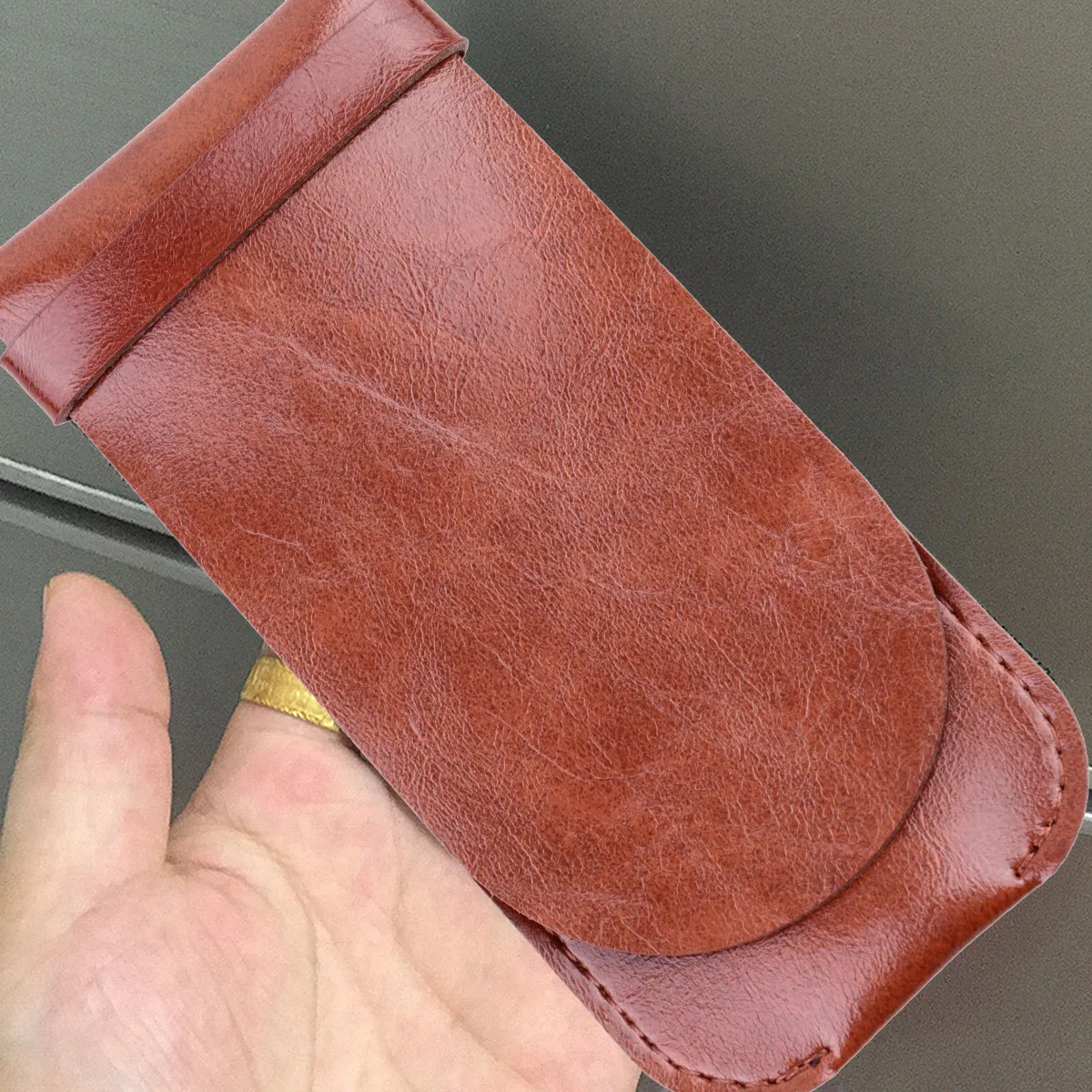 

1Pcs Pen Case Holder Vintage Style Multi-Pen Protective Sleeve Compact Storage Pouch for Office Home School Writing