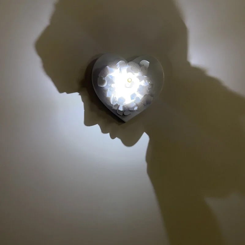 Dropshipping 3D Light Shadow Night Light  Ambient Interactive Ambient Creative Decor Bedroom Wall Lamp view 4