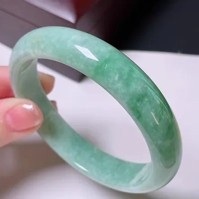 

Natural Myanmar Jade Jade 54mm-62mm bracelet Princess jewelry bracelet send mom send girlfriend gift