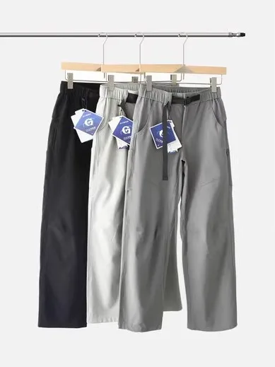 

Мужские повседневные брюки для активного отдыха на осень-зиму с флисовой подкладкой, прямым кроем, 3D-пошивом и многофункциональными карманами