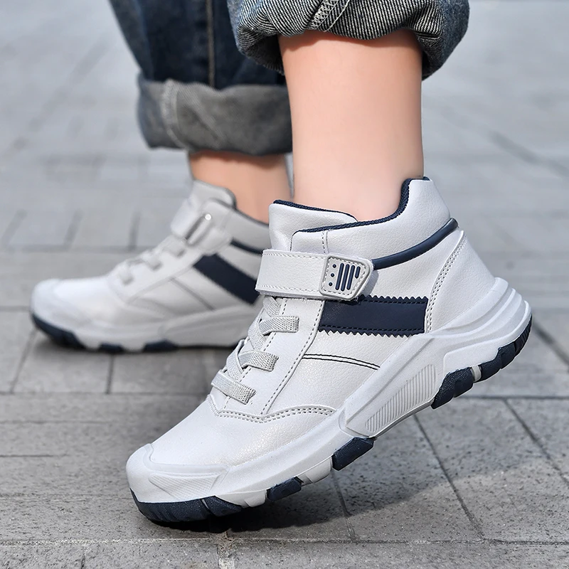 أحذية رياضية جديدة للأطفال أحذية أطفال عالية الجودة متينة وخفيفة الوزن قابلة للتنفس ومضادة للانزلاق أحذية كرة سلة للأطفال للأطفال #4