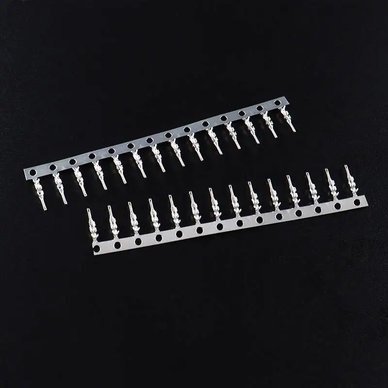 100 Stück ZH1.5MM Steckverbinder Stecker Männlicher Pin Anschluss Crimpkopf Geeignet für ZH1.5 Buchsengehäuse – Detail 4
