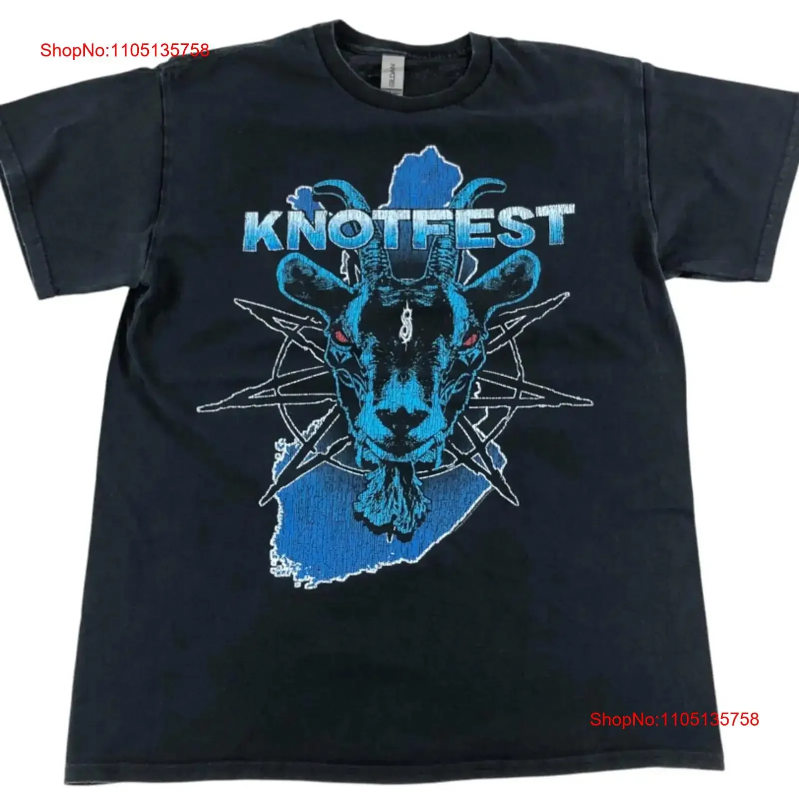 Музыкальная футболка Knotfest Band, все размеры от S до 5XL EG002, винтажная, мягкая, стильная, модная, удобная, унисекс