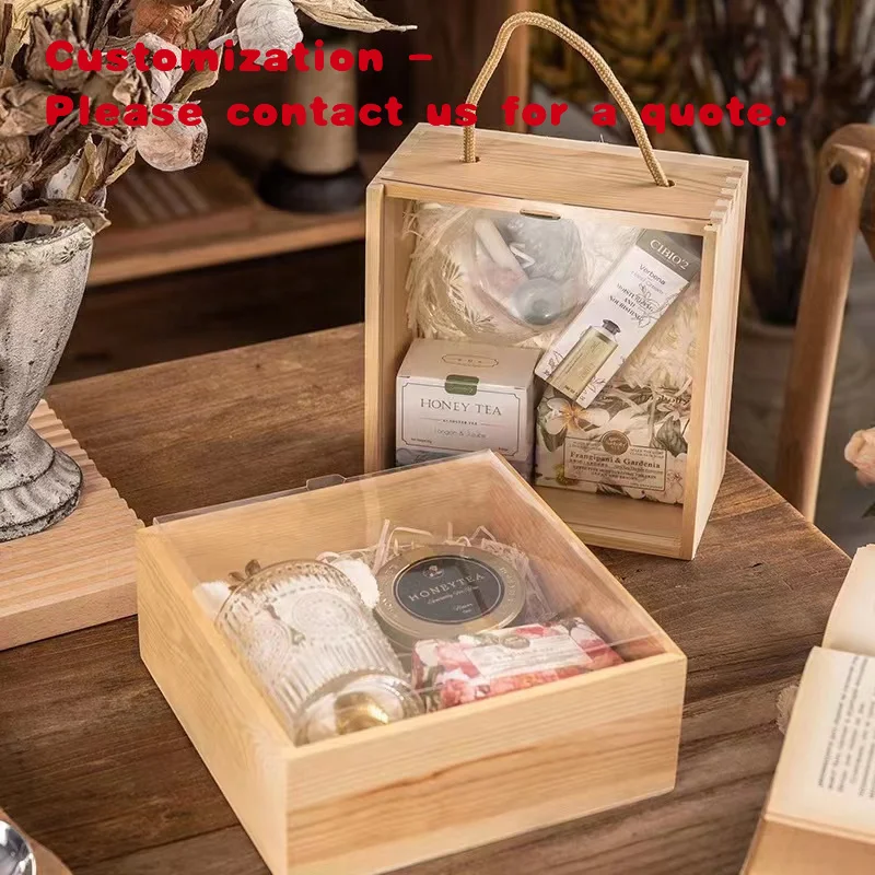custom.Wooden Toy Carpenter Screw Nut Simulation Disassembly Wooden Box Construction Puzzle Packaging Box