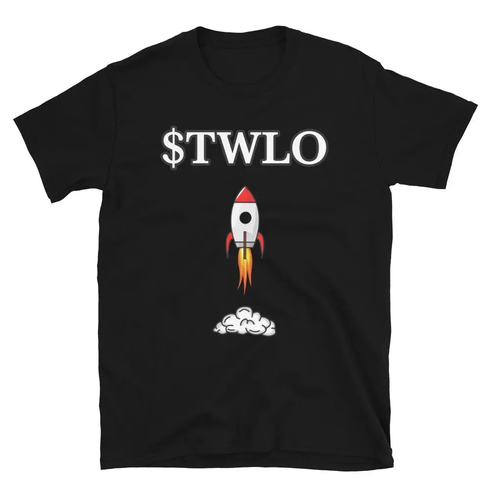 Twilio Twlo Stock Ticker Merch T Shirt Investor Gift Wallstreetbets Finance Clothes Unique Design