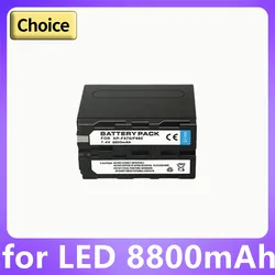 8800mAh NP-F960 NP-F970 NP F960 NP F970 Battery + Dual Charger for Sony CCD-RV100 DCR-SC100 SC55 SC65 TR3000 TR3300 Camera