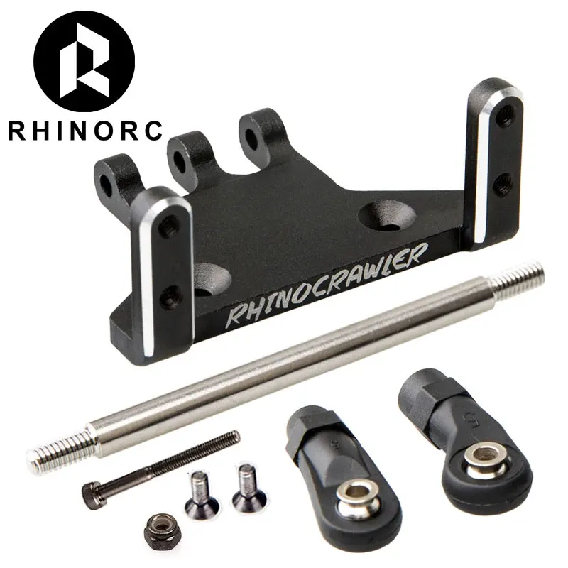 

Rhino Axial Capra Axles CNC Upper Link Parts And Servo Mounts with 5.0mm Titanium Alloy Link Toy Accessories