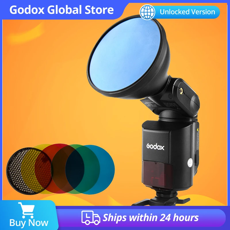 Godox Ad-s11 Witstro Flash Speedlite Аксессуары Godox Ad180 Ad360 AD200 Фильтр с цветным (красный, синий, зеленый, желтый)