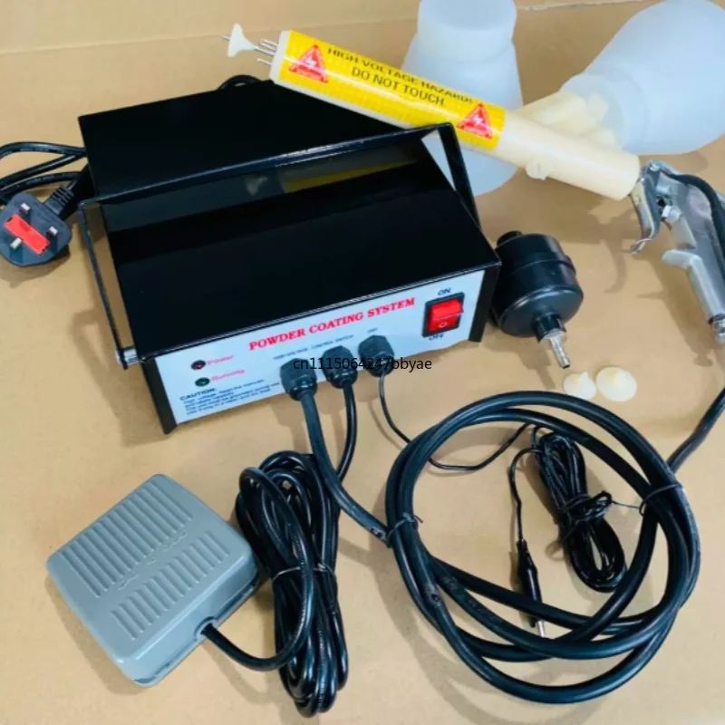 For Portable Adjustable Electrostatic Powder Coating Gun 110V/220V Industrial Paint Spraying Coating Machine System
