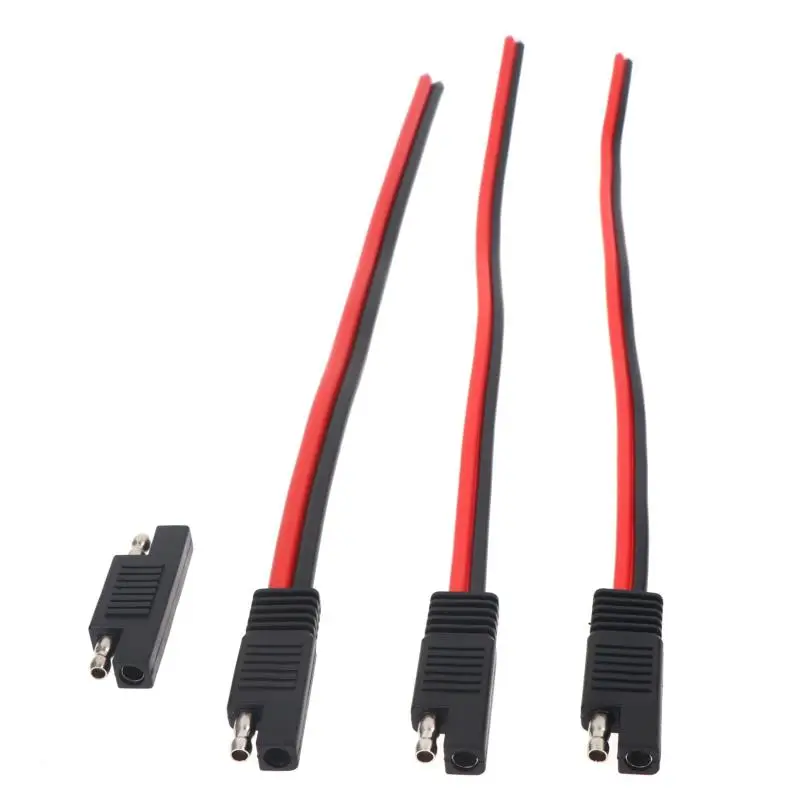 SAE Power Lead 10/12/14AWG Electrical Connector Flame Retardant Wire For Motorcycle Battery Solar Panel Wiring Use