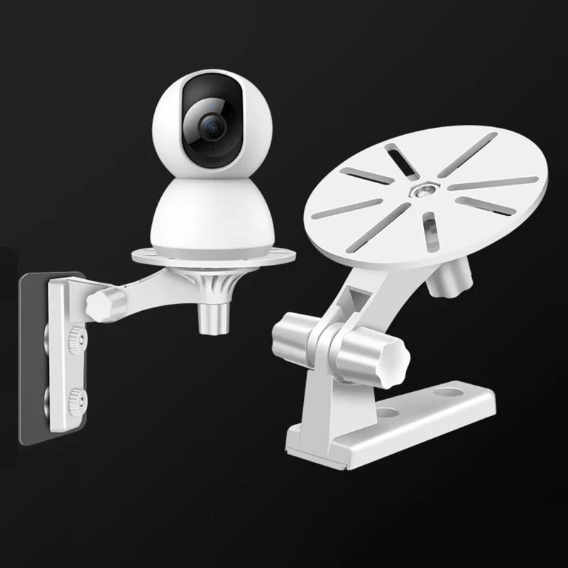 Universal Indoor Camera Wall Mount Bracket – Security Surveillance Support Holder & Base Rack