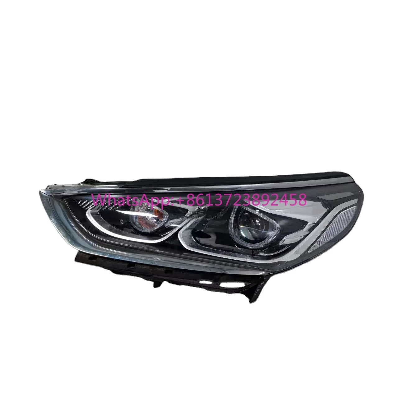 

High-End Auto LED Headlamp for 19-20 Sonata Ninth Generation 6000k Color Temperature Versions 92101-C6200 92102-C6200 High Beams