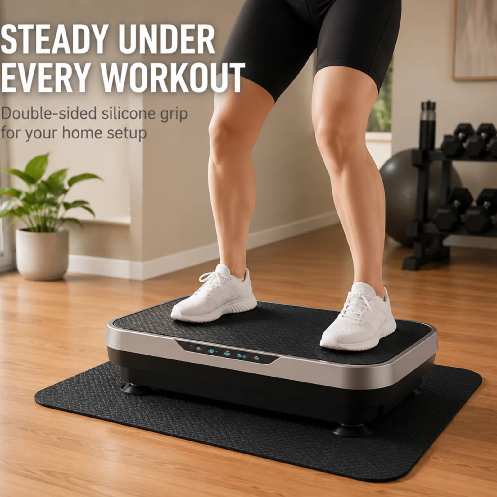 Anti Vibration Mat Pedal Exerc - огляд і ціна Gym Floor Mats