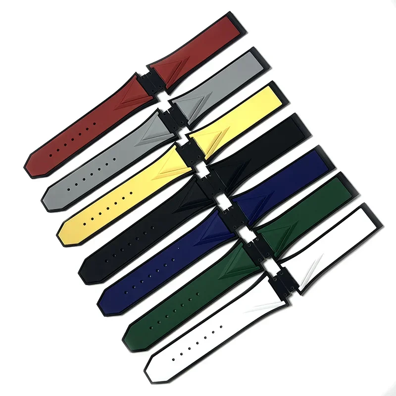 Replace silicone bands for Hublot Big Bang silicone 29*17mm waterproof watch strap accessories rubber bracelet wristband