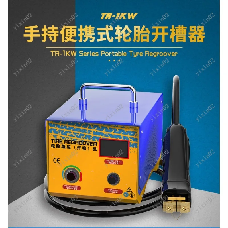 Portable Tire Regrooving Machine, Lightweight Grooving Tool for Vehicle Tire Restoration
