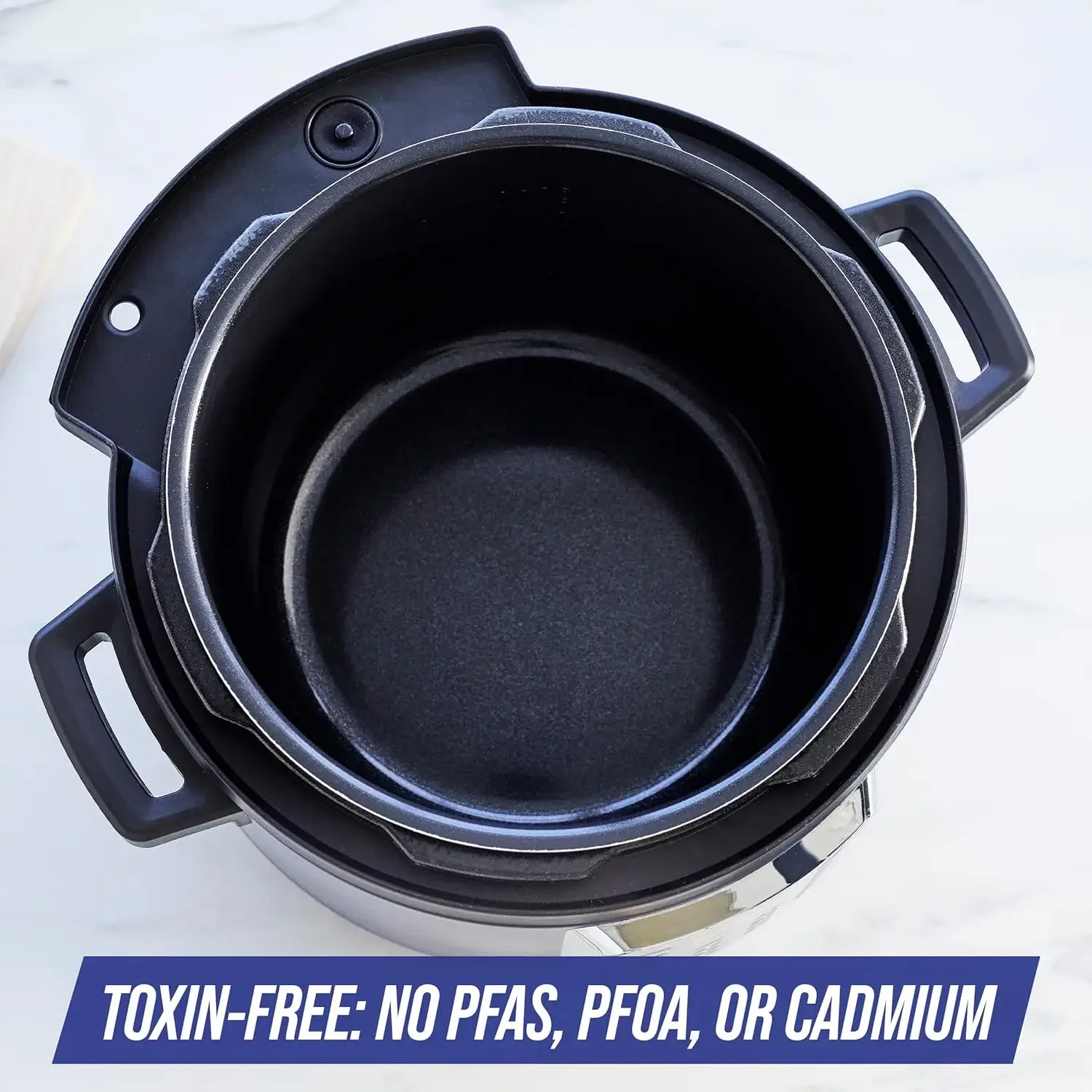 سيراميك غير لاصق، طنجرة ضغط كهربائية 16 في 1 6 كيو تي، طباخ بطيء، طباخ أرز، صانع زبادي، مقلي، باخرة والمزيد، برنامج