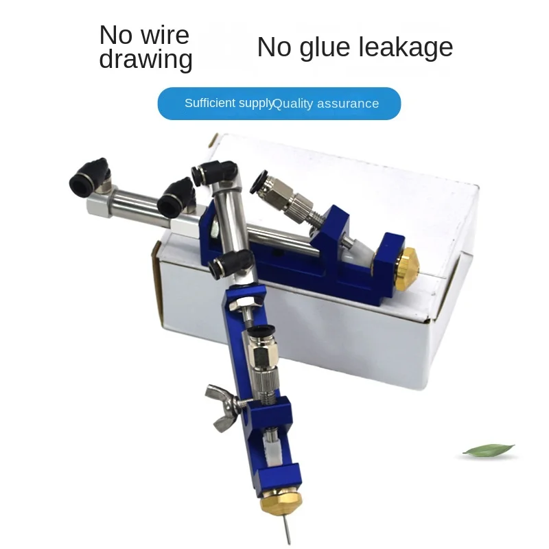 High precision micro dispensing valve Y-shaped valve dispensing machine Single action needle type silicone dispensing valve