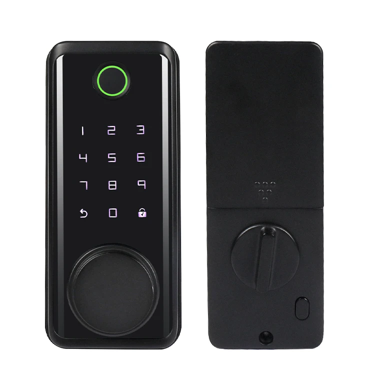 Classic Anti-Copy Card Fingerprint Door Lock Electronic Locks without Handle Tuya Smart Lock for Outdoor Gate